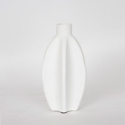 ΒΑΖΟ ΚΕΡΑΜΙΚΟ ΛΕΥΚΟ 15x13.5x25cm