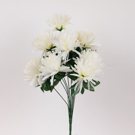 ΜΠΟΥΚΕΤΟ ΧΡΥΣΑΝΘΕΜΑ ΛΕΥΚΑ 40cm