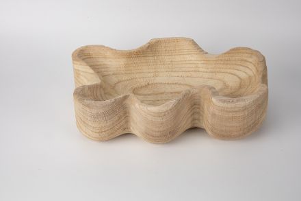 ΔΙΑΚΟΣΜΗΤΙΚΗ ΠΙΑΤΕΛΑ ΞΥΛΙΝΗ ΦΥΣΙΚΟ 33x24x9cm
