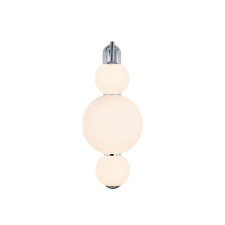 WALL LAMP ALUMINUM-GLASS LED 12.6W 1440Lm 3000K 450X240X185mm WHITE ARTE ILLUMINA BLOSSOM