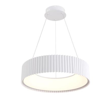 PENDANT LIGHT METAL-ACRYLIC ROUND LED 30W 2262Lm 3000K Ø470X1325mm WHITE ARTE ILLUMINA HALLO