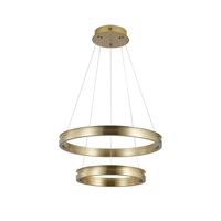ΦΩΤΙΣΤΙΚΟ ΚΡΕΜΑΣΤΟ ΣΤΡΟΓΓΥΛΗ LED 80W 4800Lm 3000K 600X1500mm ΧΡΥΣΟ ARTE ILLUMINA SERENITY