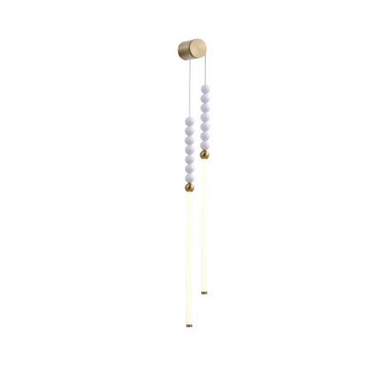 ΦΩΤΙΣΤΙΚΟ ΚΡΕΜΑΣΤΟ LED 15W 900Lm 3000K 950X800mm ΛΕΥΚΟ-ΧΡΥΣΟ ARTE ILLUMINA PEARLETTE