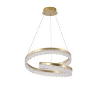 ΦΩΤΙΣΤΙΚΟ ΚΡΕΜΑΣΤΟ ΟΒΑΛ 50W 3000Lm 3000K D60XH150 ΧΡΥΣΟ ARTE ILLUMINA GLORY