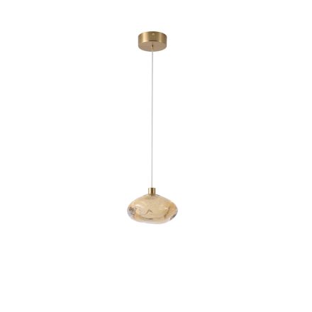 ΦΩΤΙΣΤΙΚΟ ΚΡΕΜΑΣΤΟ ΓΥΑΛΙ 4W 240Lm 3000K L15XH150 ΧΡΥΣΟ ARTE ILLUMINA CITRUS