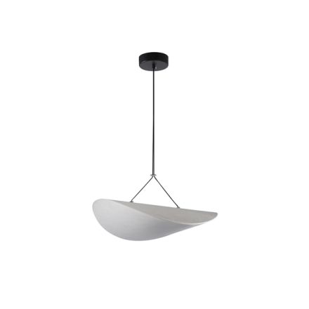PENDANT LIGHT TYVEK SINGLE LIGHT LED 12W 540Lm 3000K Ø500mm WHITE ARTE ILLUMINA NEFI
