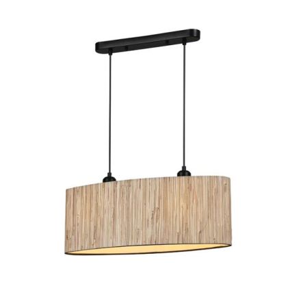 PENDANT LIGHT PAMPAS 2LIGHT 2XE27 MAX 15W Ø580X1290mm CREAM ARTE ILLUMINA AENON