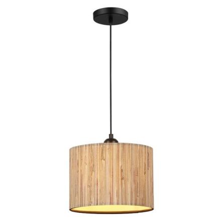 PENDANT LIGHT PAMPAS SINGLE LIGHT 1XE27 MAX 15W Ø250X1260mm CREAM ARTE ILLUMINA AENON