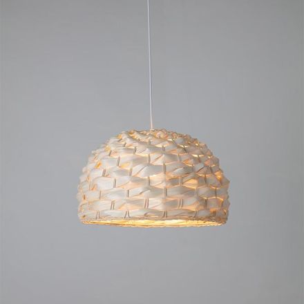 ΦΩΤΙΣΤΙΚΟ ΚΡΕΜΑΣΤΟ ΜΟΝΟΦΩΤΟ Ε27 MAX 60W Ø450X250mm RATTAN ARTE ILLUMINA KAI
