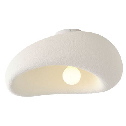 ΠΛΑΦΟΝΙΕΡΑ ΠΟΛΥΣΤΕΡΙΝΗ 1XE27 MAX 15W Φ50cm ΛΕΥΚΗ ARTE ILLUMINA TERAL