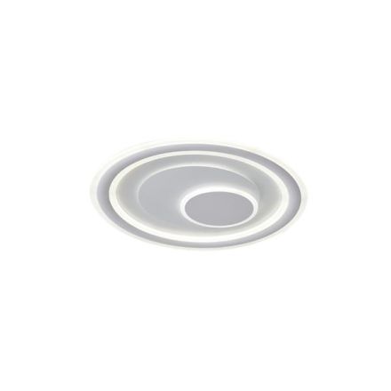 ΠΛΑΦΟΝΙΕΡΑ ΜΕΤΑΛΛΟ-ΠΛΑΣΤΙΚΟ LED 60W 3300Lm 3CCT (3000-4000-6500K) Φ510X60mm ΛΕΥΚΟ ARTE ILLUMINA MOTIVO