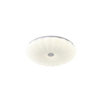 CEILING LIGHT METAL-PLASTIC LED 60W 4680Lm 3CCT (3000-4000-6500K) Ø480X75mm WHITE ARTE ILLUMINA ANTHOS