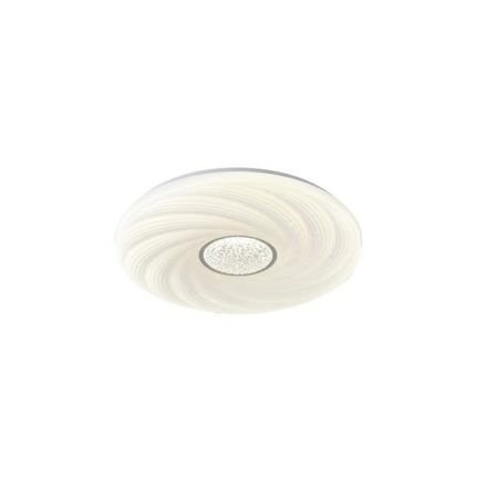 CEILING LIGHT METAL-PLASTIC LED 60W 5580Lm 3CCT(3000-4000-6500K) Ø480X75mm WHITE ARTE ILLUMINA TRIANO