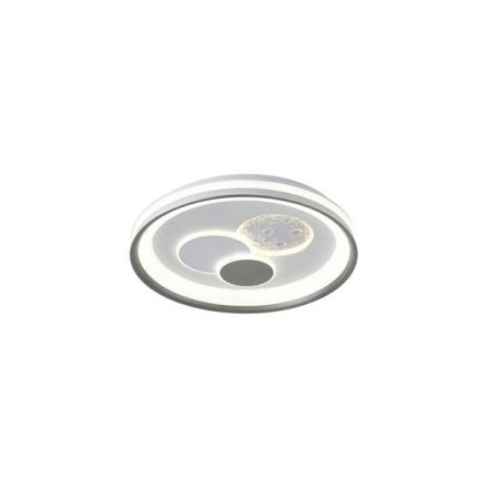CEILING LIGHT METAL-PLASTIC LED 60W 4020Lm (3000&4000K) Ø510X75mm WHITE ARTE ILLUMINA ALEGRE