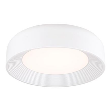 ΠΛΑΦΟΝΙΕΡΑ ΜΕΤΑΛΛΟ-ΑΚΡΥΛΙΚΟ LED 30W 2262Lm 3000K Φ400X100mm ΛΕΥΚΟ ARTE ILLUMINA UPON