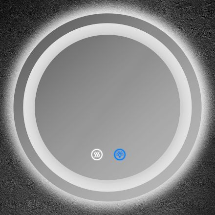 MIRROR ROUND TOUCH LED DIMMABLE ANTIFOG 14W 1120Lm 3CCT (3000-4000-6000K) Ø800mm ARTE ILLUMINA CIREA