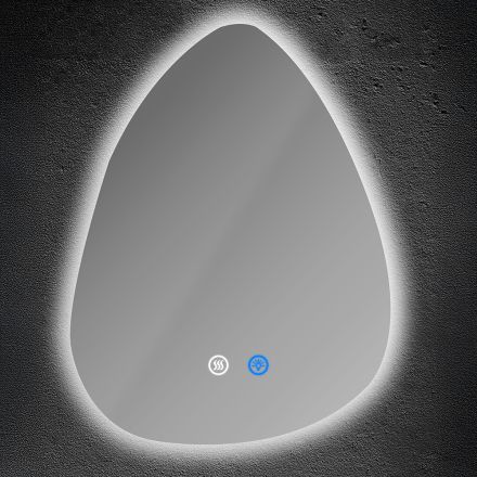 MIRROR OVAL TOUCH LED DIMMABLE ANTIFOG 13W 1280Lm 3CCT (3000-4000-6000K) 500X700mm ARTE ILLUMINA TEARA