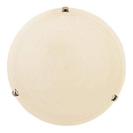 CEILING LIGHT WALL GLASS 1XΕ27 MAX 15W Ø300mm TRANSPARENT-BRONZE ARTE ILLUMINA ERIS