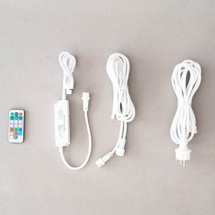 SYNCHRONOUS RGBW LED CONTROLLER & ΤΗΛΕΧΕΙΡΙΣΤΗΡΙΟ, ME 5 ΕΠΕΚΤΑΣΕΙΣ ΕΩΣ 1000 LED, ΠΡΟΕΚΤΑΣΗ ΠΑΡΟΧΗΣ 1.5m IP44