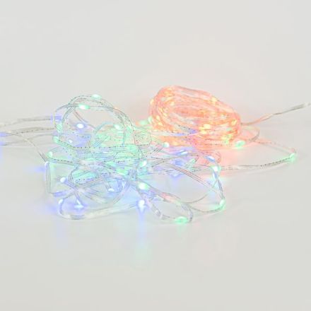 ΣΕΙΡΑ, 100 SMART MINI LED, USB, ΔΙΑΧΕΙΡΙΣΗ ΜΕΣΩ ΕΦΑΡΜΟΓΗΣ, M/F, ΤΗΛΕΧΕΙΡΙΣΤΗΡΙΟ (ΧΡΟΝΟΔΙΑΚΟΠΤΗΣ, DIMMER), ΔΙΑΦΑΝΟ ΠΛΑΚΕ ΧΑΛΚΙΝΟ ΚΑΛΩΔΙΟ, RGB LED ΑΝΑ 10cm, ΠΡΟΕΚΤΑΣΗ ΠΑΡΟΧΗΣ 2m, IP20