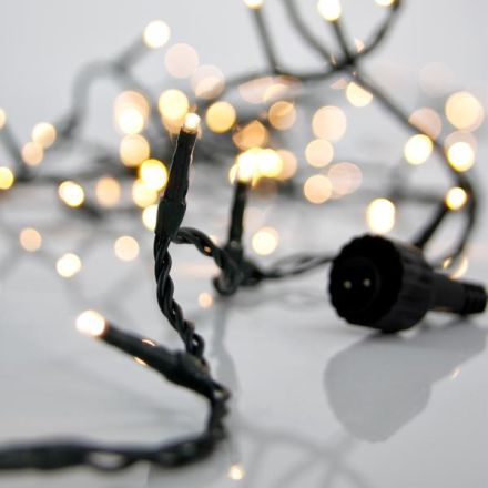 ΣΕΙΡΑ PRO, 700 LED 3mm, 31V & 12W ΜΕΤΑΣΧΗΜΑΤΙΣΤΗ, 4 ΕΠΕΚΤΑΣΕΙΣ ΜΕΧΡΙ 2 ΣΕΤ, ΠΡΑΣΙΝΟ PVC ΚΑΛΩΔΙΟ, ΘΕΡΜΟ ΛΕΥΚΟ LED ANA 5cm, ΠΡΟΕΚΤΑΣΗ ΠΑΡΟΧΗΣ 3m, IP44