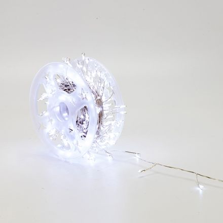 XMAS ΛΑΜΠΑΚΙ CLUSTER 20m 400 MINI LED ΜΕΤΑΣΧΗΜΑΤΙΣΤΗ ΜΕ 8 ΠΡΟΓΡΑΜΜΑΤΑ & ΜΝΗΜΗ ΑΣΗΜΙ ΧΑΛΚΙΝΟ ΚΑΛΩΔΙΟ ΛΕΥΚΟ LED ΠΑΡΟΧΗ 3m IP44 ROLL PACK