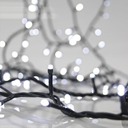 ΣΕΙΡΑ, 1200 LED 3mm, 31V ΜΕΤΑΣΧΗΜΑΤΙΣΤΗ, ΣΤΑΘΕΡΟ, ΠΡΑΣΙΝΟ PVC ΚΑΛΩΔΙΟ, ΛΕΥΚΟ LED ΑΝΑ 5cm, ΠΡΟΕΚΤΑΣΗ ΠΑΡΟΧΗΣ 3m, ΙΡ44
