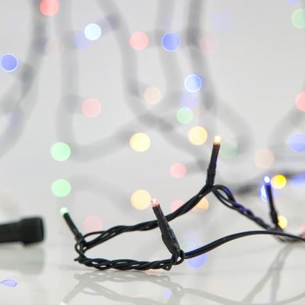 ΣΕΙΡΑ, 280 LED 3mm, 31V, 8 ΠΡΟΓΡΑΜΜΑΤΑ, 2 ΕΠΕΚΤΑΣΕΙΣ ΕΩΣ 5 ΣΕΤ, ΠΡΑΣΙΝΟ PVC ΚΑΛΩΔΙΟ, ΧΡΩΜΑΤΙΣΤΟ LED ANA 7.5cm, ΙΡ44 (ΧΩΡΙΣ ΜΕΤΑΣΧΗΜΑΤΙΣΤΗ, XΩΡΙΣ ΠΡΟΕΚΤΑΣΗ ΠΑΡΟΧΗΣ)