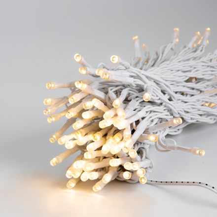 ΣΕΙΡΑ, 700 LED 3mm, 31V ΜΕΤΑΣΧΗΜΑΤΙΣΤΗ, 8 ΠΡΟΓΡΑΜΜΑΤΑ & ΜΝΗΜΗ, ΛΕΥΚΟ PVC ΚΑΛΩΔΙΟ, ΘΕΡΜΟ ΛΕΥΚΟ LED ΑΝΑ 5cm, ΠΡΟΕΚΤΑΣΗ ΠΑΡΟΧΗΣ 3m, IP44