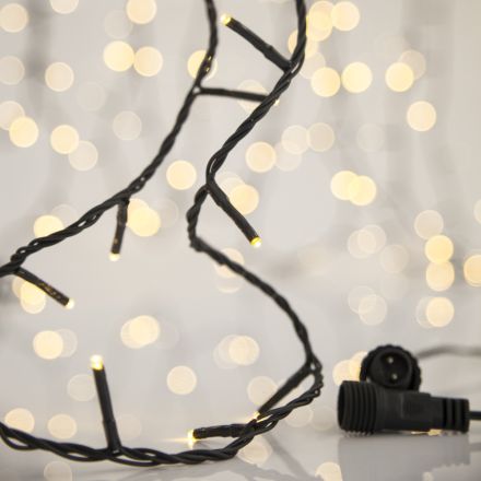 ΣΕΙΡΑ, 300 LED 3mm, 31V ΜΕΤΑΣΧΗΜΑΤΙΣΤΗ, 4 ΕΠΕΚΤΑΣΕΙΣ ΕΩΣ 3 ΣΕΤ, ΠΡΑΣΙΝΟ PVC ΚΑΛΩΔΙΟ, DAYLIGHT LED ANA 5cm, ΠΡΟΕΚΤΑΣΗ ΠΑΡΟΧΗΣ 3m, ΙΡ44