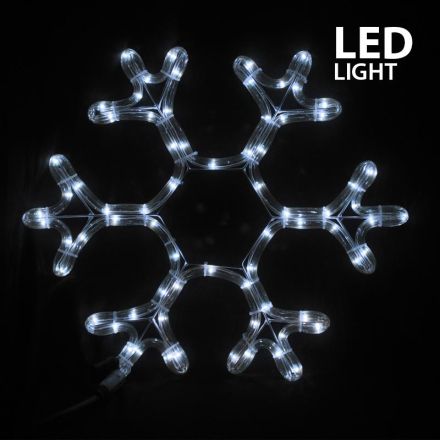 ΧΙΟΝΟΝΙΦΑΔΑ, 3m LED ΦΩΤΟΣΩΛΗΝΑΣ, ΜΟΝΟΚΑΝΑΛΟΣ, ΛΕΥΚΗ & ΛΕΥΚΟ FLASH, 38x36cm, IP44