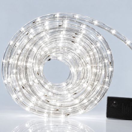 ΦΩΤΟΣΩΛΗΝΑΣ LED, ΜΟΝΟΚΑΝΑΛΟΣ, ΜΕ ΠΡΟΓΡΑΜΜΑ, ΛΕΥΚΟ, 6m, 24 LED ANA ΜΕΤΡΟ, IP44