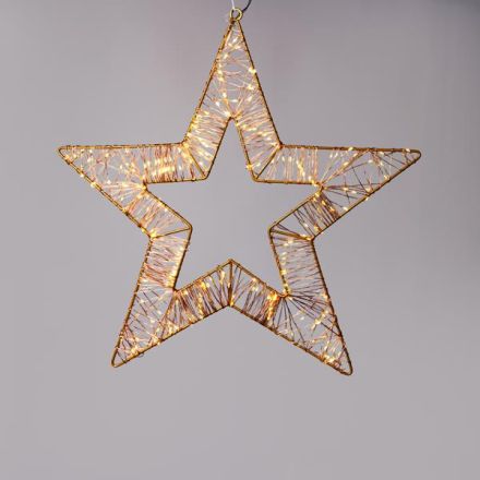 AΣΤΕΡΙ ΦΩΤΙΖΟΜΕΝΟ 45cm, 260 ΜΙΝΙ LED, 4,5V ΜΕΤAΣΧΗΜAΤΙΣΤΗ, ΜΠΡΟΝΖΕ ΜΕΤAΛΛΙΚΟΣ ΣΚΕΛΕΤΟΣ, ΜΠΡΟΝΖΕ ΧAΛΚΙΝΟ ΚAΛΩΔΙΟ, 230 ΘΕΡΜA ΛΕΥΚA & 30 ΘΕΡΜA ΛΕΥΚA FLASH ΜΙΝΙ LED, ΠΡΟΕΚΤAΣΗ ΠAΡΟΧΗΣ 5m, IP44