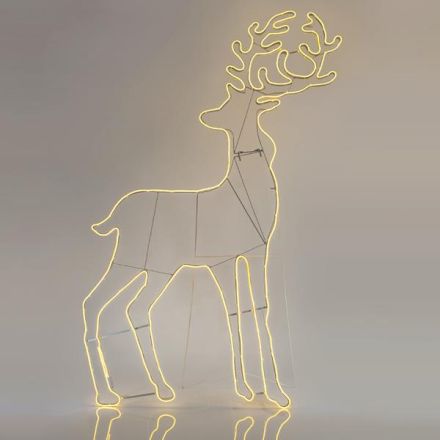 ΤΑΡΑΝΔΟΣ, 12m NEON LED ΦΩΤΟΣΩΛΗΝΑΣ, ΜΟΝΟΚΑΝΑΛΟΣ, ΘΕΡΜΟ ΛΕΥΚΟ, 180x104cm, IP44