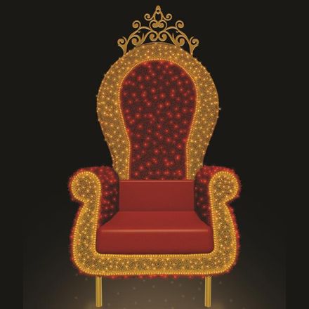 ΕΠΑΓΓΕΛΜΑΤΙΚΟ ΣΧΕΔΙΟ ΧΡΙΣΤΟΥΓΕΝΝΙΑΤΙΚΗ ΠΟΛΥΘΡΟΝΑ 3D, ΘΕΡΜΗ ΛΕΥΚΗ ΦΩΤΟΣΩΛΗΝΑ LED, ΘΕΡΜΟ ΛΕΥΚΟ LED, 2,1*1,2m, IP65