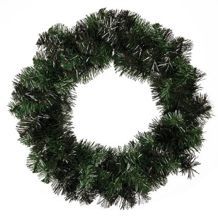 WREATH 70cm, 134 TIPS (TIPS WIDTH 8cm), GREEN COLOUR