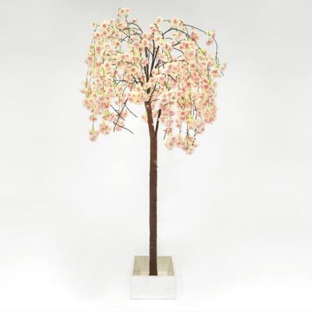 CHERRY TREE, WITH 84 LED WARM WHITE, 170cm