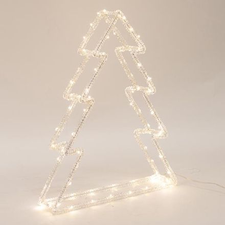 ΑΚΡΥΛΙΚΟ ΔΕΝΤΡΟ, 3,5V ΜΕΤΑΣΧΗΜΑΤΙΣΤΗ, 70 ΘΕΡΜΑ ΛΕΥΚΑ MINI LED, ΠΡΟΕΚΤΑΣΗ ΠΑΡΟΧΗΣ 5m, 21x6,5x31cm, IP44