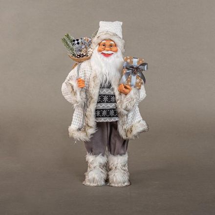 GREY SANTA, 60cm