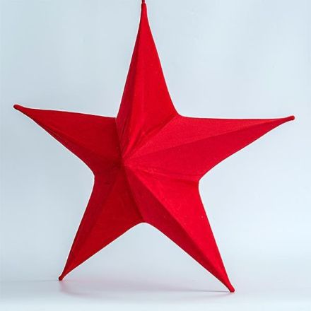ΑΣΤΕΡΙ ΚΟΚΚΙΝΟ ΒΕΛΟΥΔΙΝΟ 40cm