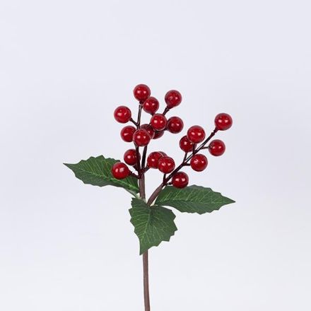 PICK WITH RED BERRIES, 20cm