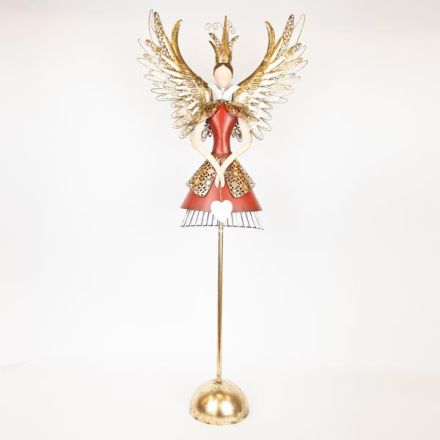 METALLIC PRINCESS WITH WHITE HEART, 104.14cm