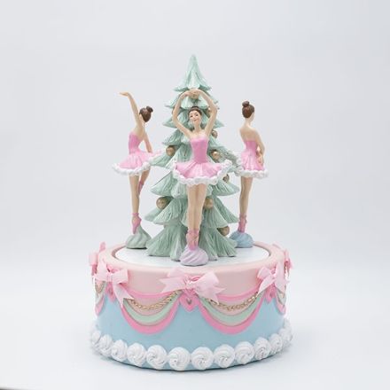 ΤΟΥΡΤΑ ΠΟΛΥΡΕΖΙΝ, ΜΟΥΣΙΚΟ ΚΟΥΤΙ, 22.7x22.7x31.7cm