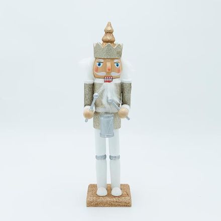 NUTCRACKER, SILVER WHITE, 8.3x30.7cm