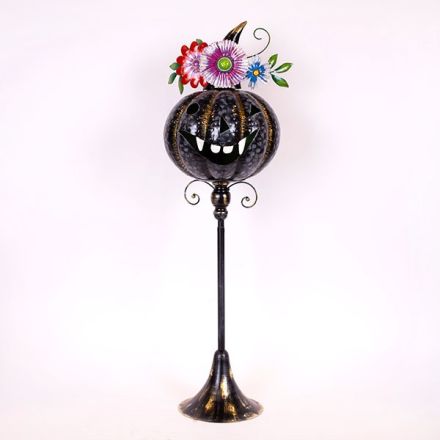 ΜΕΤΑΛΛΙΚΟ STAND ΚΟΛΟΚΥΘΑ, HALLOWEEN, 85cm