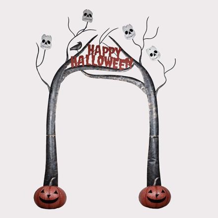 ΜΕΤΑΛΛΙΚΗ ΚΑΜΑΡΑ, HALLOWEEN, 220x45x302cm