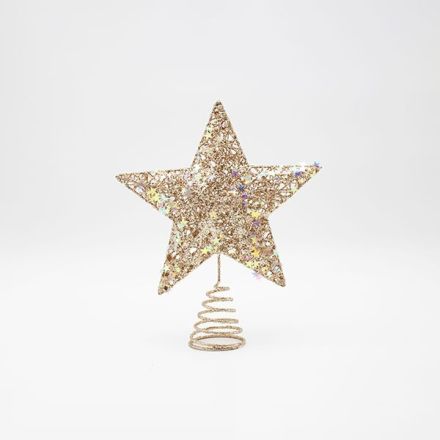 ΚΟΡΥΦΗ ΔΕΝΤΡΟΥ ΜΕ ΣΑΜΠΑΝΙ ΝΗΜΑ ΚΑΙ ΙΡΙΔΙΖΟΝΤΑ ΑΣΤΕΡΑΚΙΑ, 20x23cm