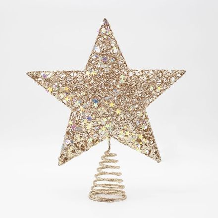 ΚΟΡΥΦΗ ΔΕΝΤΡΟΥ ΜΕ ΣΑΜΠΑΝΙ ΝΗΜΑ ΚΑΙ ΙΡΙΔΙΖΟΝΤΑ ΑΣΤΕΡΑΚΙΑ, 25x30cm