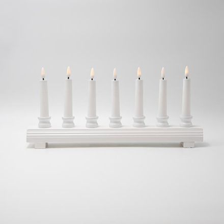 ΞΥΛΙΝΟ ΚΗΡΟΠΗΓΙΟ, ΑΨΙΔΑ, ΛΕΥΚΟ, TIMER, ΜΠΑΤΑΡΙΑΣ, 39x5.5x18cm