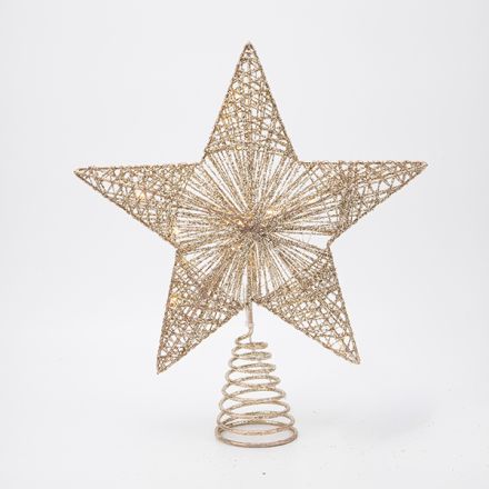 ΦΩΤΙΖΟΜΕΝΟ ΣΑΜΠΑΝΙ ΑΣΤΕΡΙ 26x6x30cm, 20 MINI LED, ΜΠΑΤΑΡΙΑΣ 2xAA, ΧΡΟΝΟΔΙΑΚΟΠΤΗΣ, ΑΣΗΜΙ ΧΑΛΚΙΝΟ ΚΑΛΩΔΙΟ, ΘEPMO ΛEYKO LED, ΠΡΟΕΚΤΑΣΗ ΠΑΡΟΧΗΣ 30cm, IP20